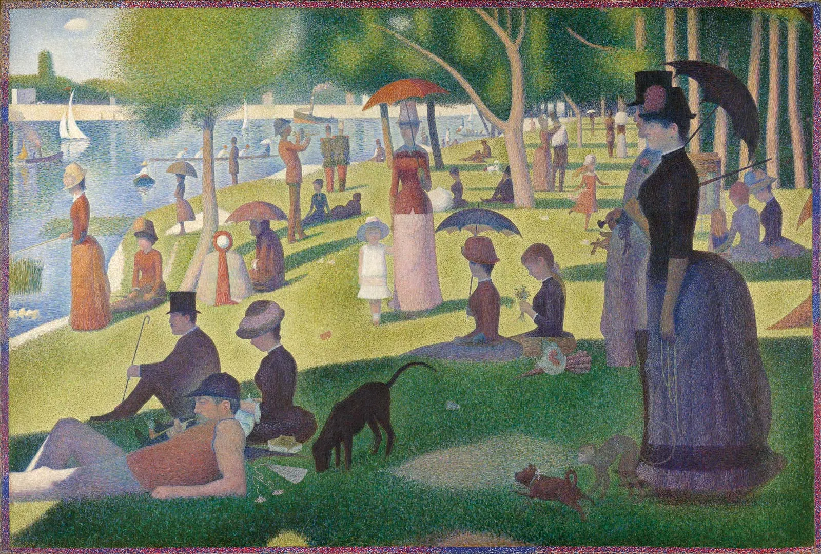 A Sunday on La Grande Jatte - 1884